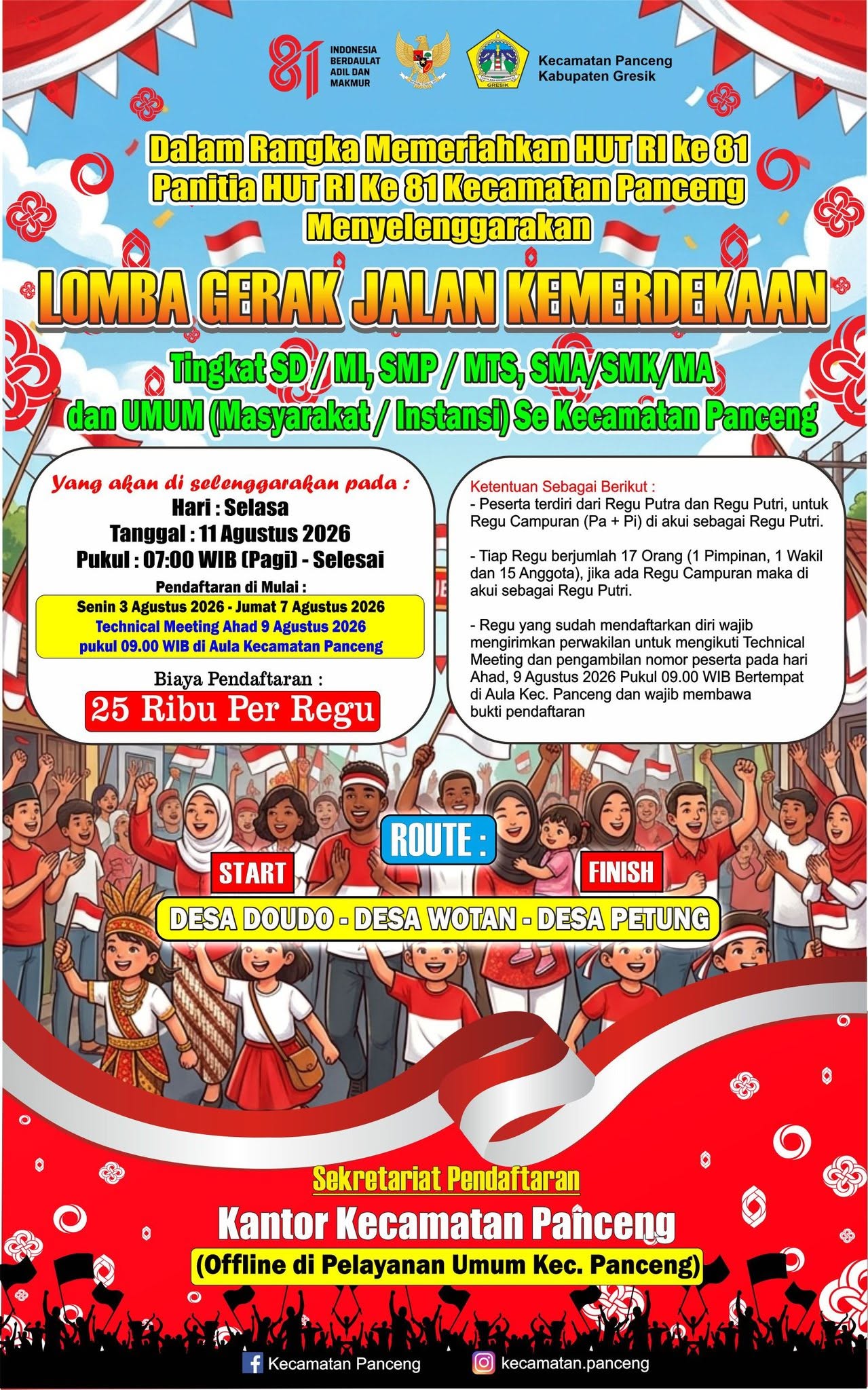 lomba-gerak-jalam-kemerdekaan-kecamatan-panceng-tahun-2026